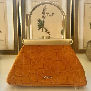 Cult Gaia Suede Handbag